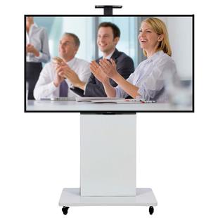55寸电视推车带机柜可放置视频会议终端机或电脑主机CS55-D大屏