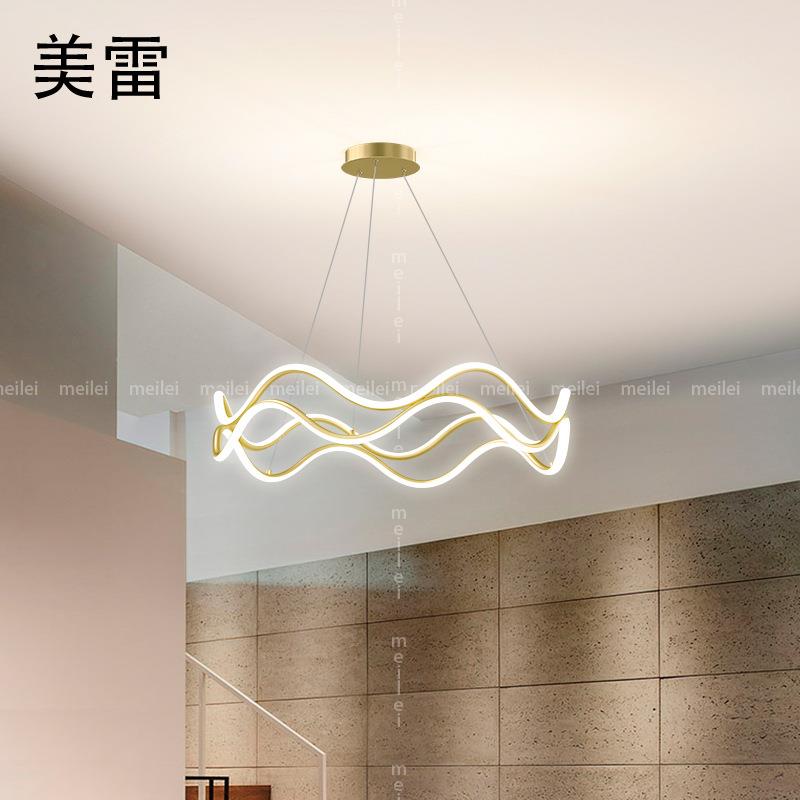 轻奢客厅吊灯2022年新款设计师小户型客厅灯现代简约大气大厅主灯