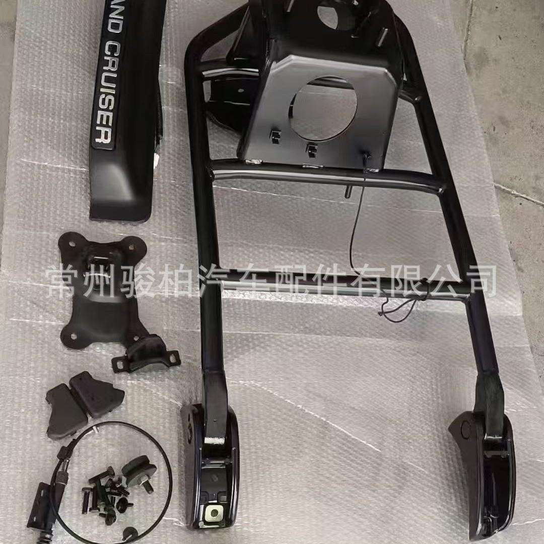 lc100后备胎支架后备胎爬梯后尾门lc100 后备胎支架备胎罩