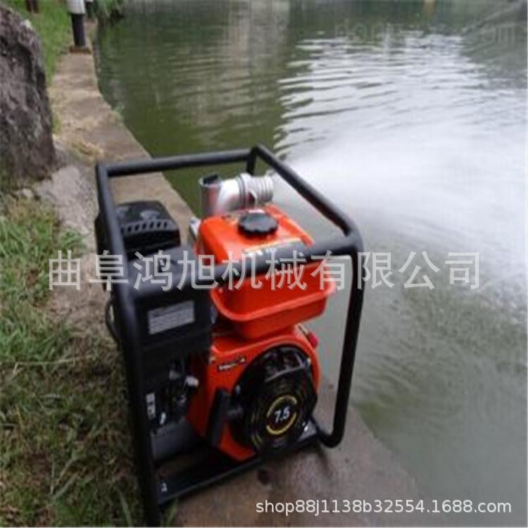 3寸污水泵7HP汽油动力水泵 柴油机泥沙泵泥浆泵 自吸高扬程