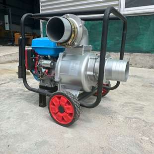 離心泵 4寸6寸汽柴油水泵小型雙缸柴油機(jī)泵四沖程汽柴油驅(qū)動自吸式