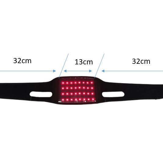 2023下巴脸部灯红外理疗绷带理疗灯LED红光灯660红外灯便携无线