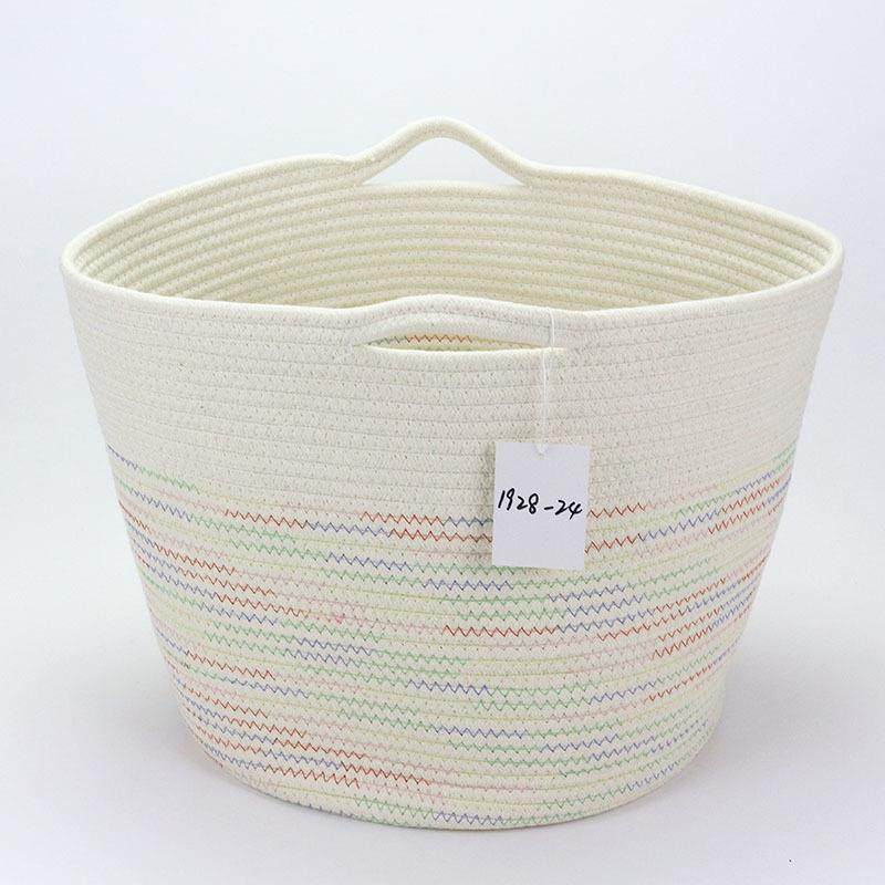 厂家定清新休闲彩色棉绳收纳储物置物家用小脏衣篮收纳篮外贸,农机/农具/农膜,播种栽苗器/地膜机,淘宝优惠券,粉丝福利购,淘宝优惠卷