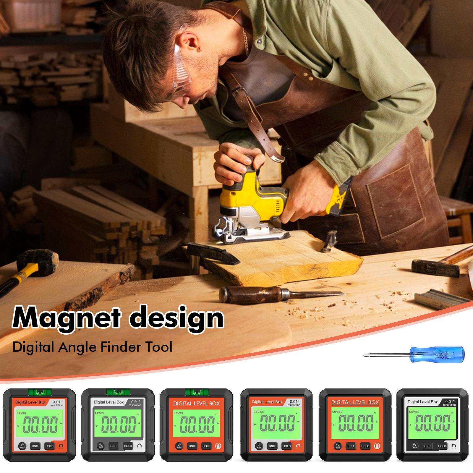 跨境数显电子量角器测斜仪水平仪测角仪迷你磁吸测坡度计角度测量,电子元器件市场,集成电路（IC）,淘宝优惠券,粉丝福利购,淘宝优惠卷