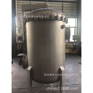 装 白钢材质 25个滤袋 直径1400mm 200微米袋式 过滤器