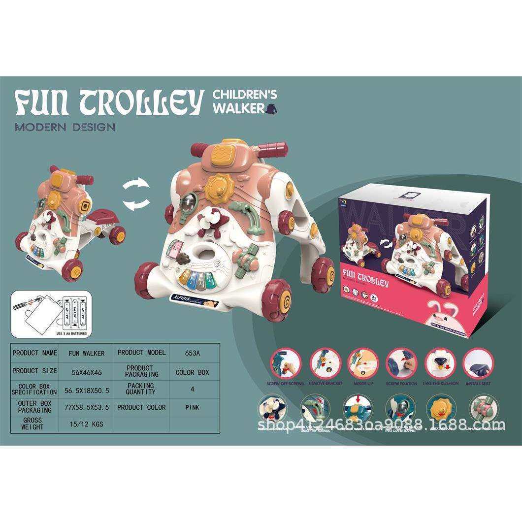 乐趣助步车红色宝宝多功能可变形卡通手推车滑行滑步童车,农机/农具/农膜,播种栽苗器/地膜机,淘宝优惠券,粉丝福利购,淘宝优惠卷