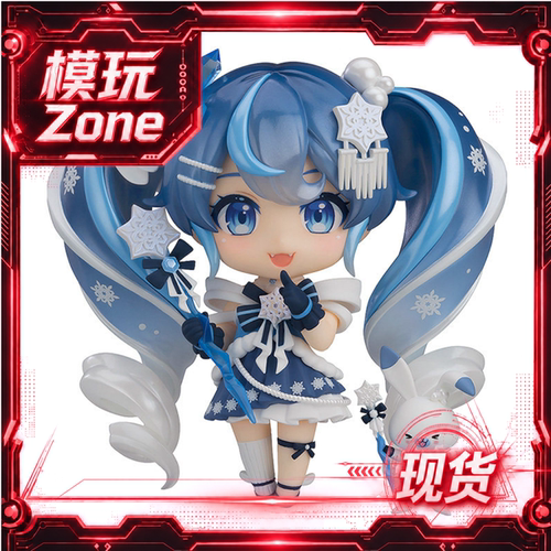 GSC现货 粘土人 雪未来 Crystal Snow Ver. 手办模玩