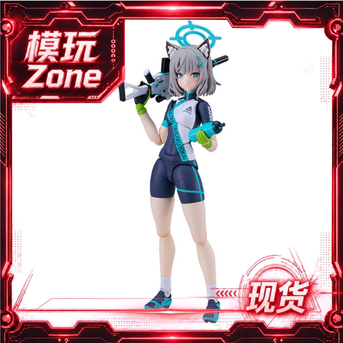 GSC现货 figma 砂狼白子(骑行)/DX Edition 蔚蓝档案