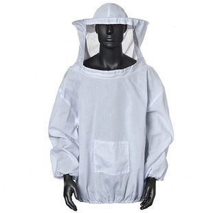 加厚专用蜂防护衣服衣防蜂服养蜂工具蜂防透气全套蜜蜂半身蜂箱帽
