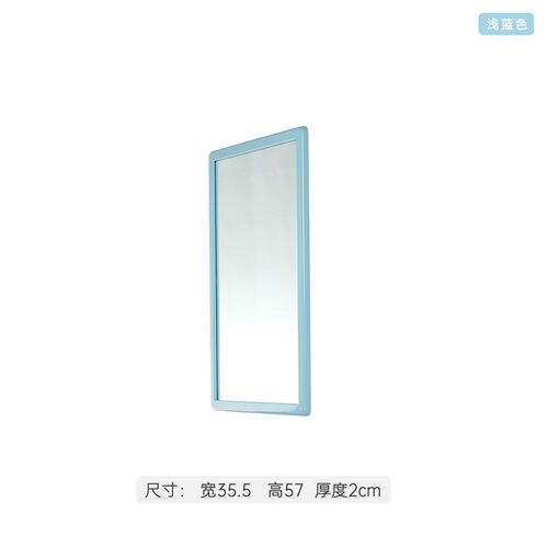 稻谷藏库DULTON 金属方镜大号玄关镜子 化妆墙面简约