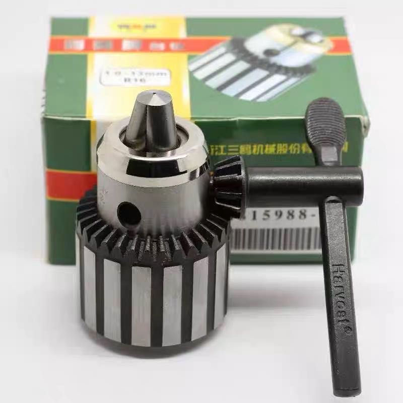 三欧丰收牌钻夹头钻床钻夹头高u精度重型钻夹头1-13B16 1-16B18