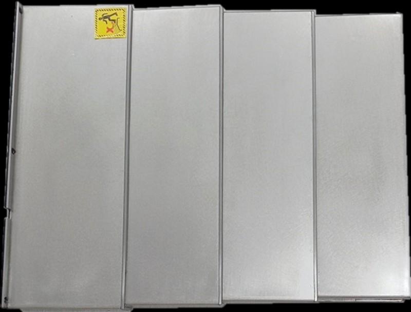 机床导轨钢板防护罩cnc防尘罩数控加工中N心伸缩护板不锈钢钣金