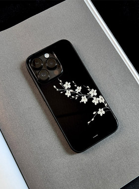 新中式苹果iPhone15promax手机壳