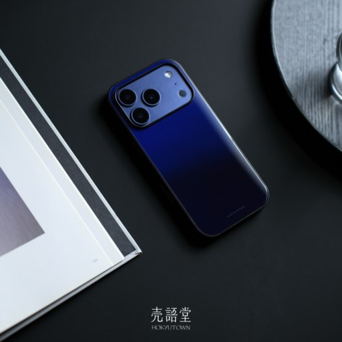 「霁蓝青釉」壳语堂新中式适用苹果17/iphone17Promax手机壳17Pro/17air防滑华为安卓玻璃高级感小众手机壳