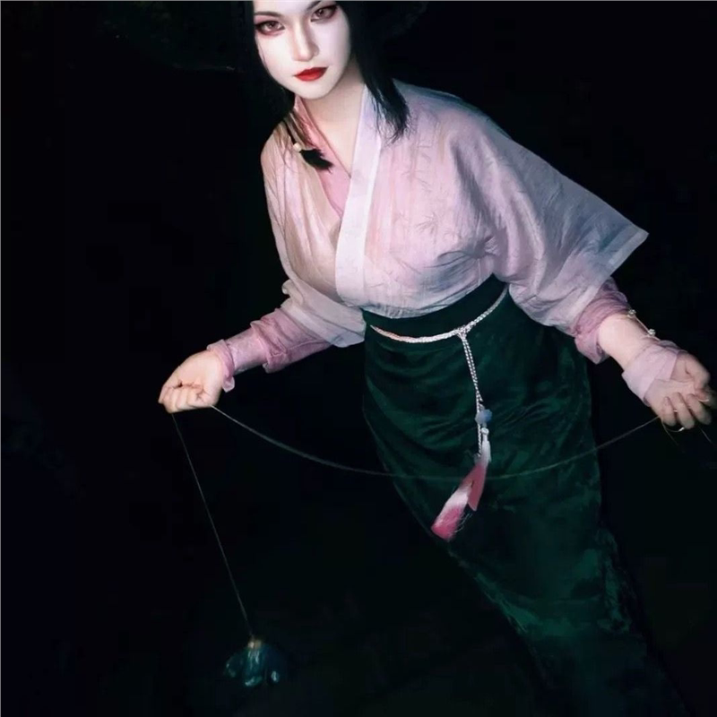 [提花版本]电影八仙cos服何仙姑cosoplay二次元角色扮演服漫展