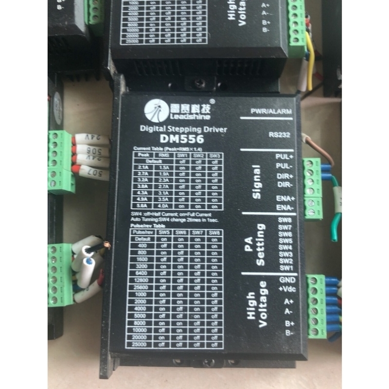 售前询价雷塞步进驱动器DM856驱动器有9个！50元