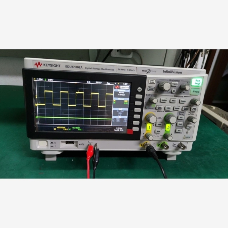 售前询价是德科技数字示波器EDUX1002A,双通道50兆带宽新款