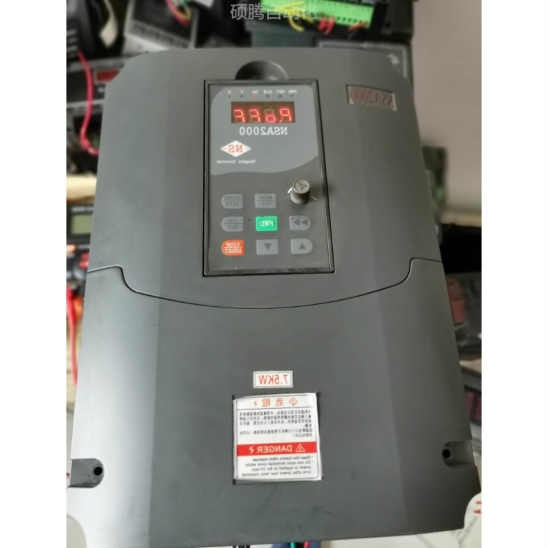 售前询价漂亮拆机件上海能士NSA2000系列变频器7.5wk380v