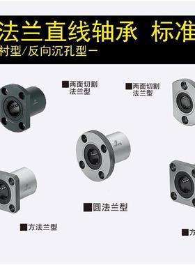 替换米思米SLHFCS13带法兰直线轴承单衬标准型