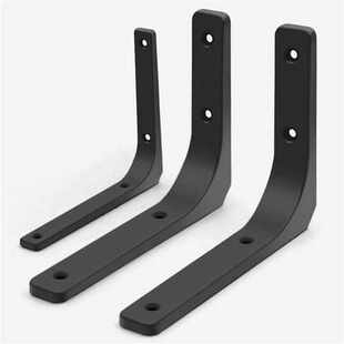 不锈钢三角支撑架墙上角铁支架托架层板隔板三脚架墙壁固定件L型