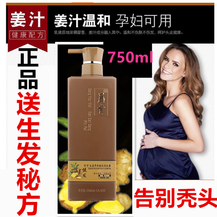 为肯生姜汁老姜王健发护素发洗发露水乳祛屑止痒控油孕妇