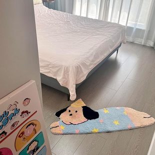 地毯衣帽间边狗儿童入户门脚垫家用客厅毯子趴趴狗可爱卧室床加厚