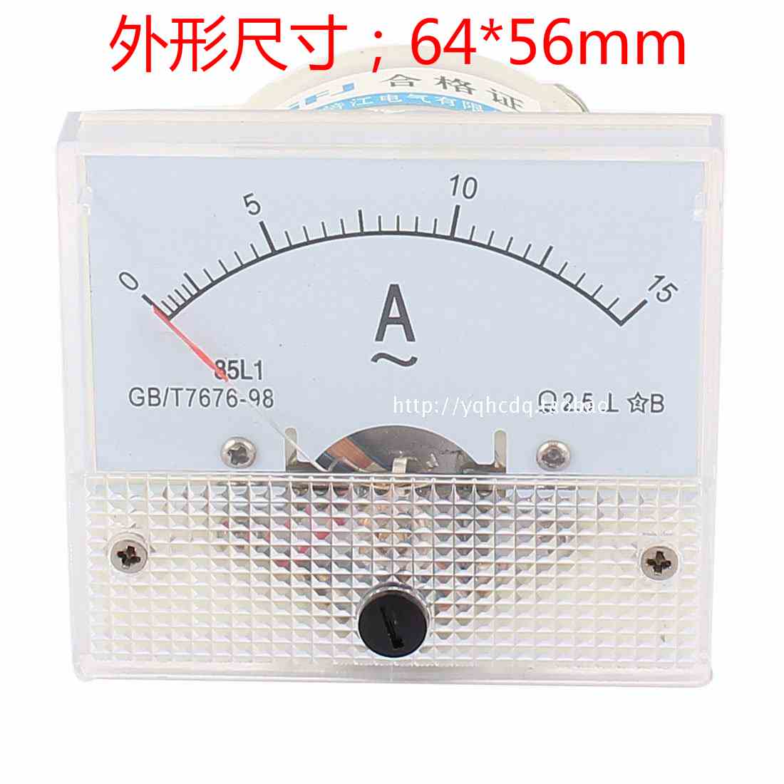 交流电流表85L1-15A  交流电流表