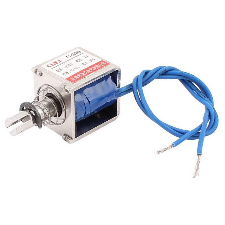 直流框架推拉式电磁铁FJ-0826B,12V,24V
