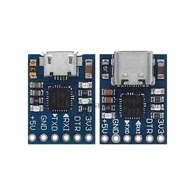 MCU2012 CP2102 USB转TTL通信模块 mini烧录器 下载器