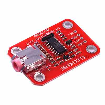 FM Radio Transmitter Module  创建收音机电台 发射模块