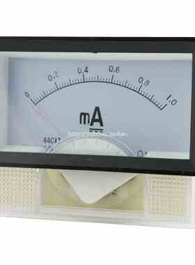 指针式直流电流表44C17-1mA 100uA 1A 2A 3A 5A 10A 50A带框表头