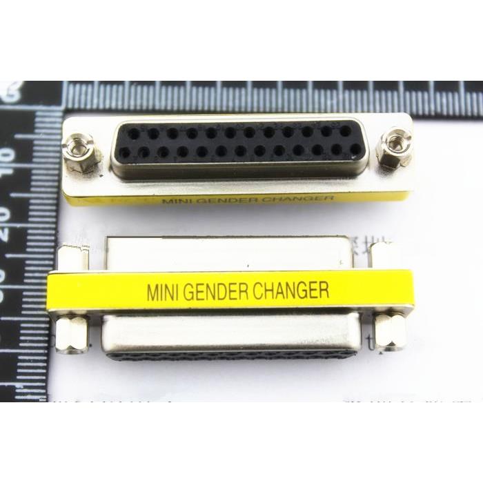 并口转接头 DB25 孔对孔 母对母