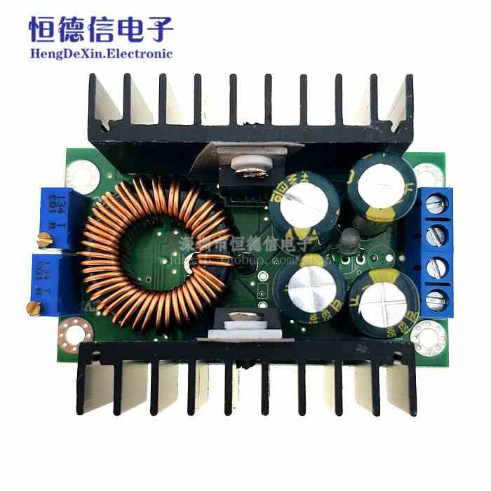 DC-DC降压可调恒压恒流大功率10A太阳能充电LED驱动车载模块