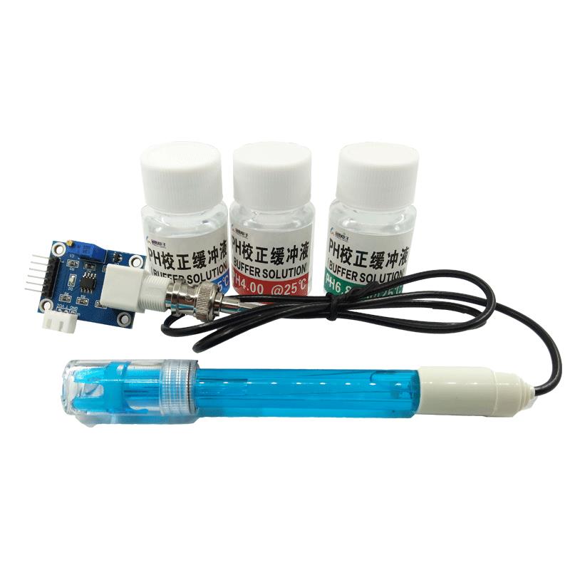 PH传感器模块 酸碱度PH值测试传感器模块 电极 51/UNO/STM32