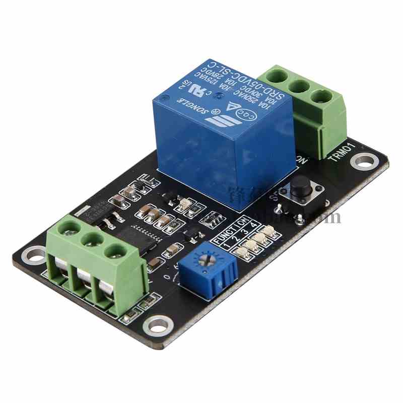 延时继电器模块/自锁/延时开关/上电延时吸合/断开/超555定时器