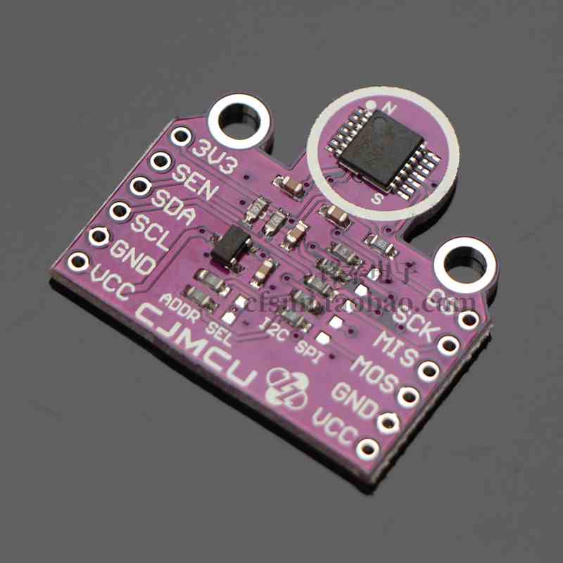 1335 霍尔效应 角度 360度 非接触 X-Y平面 角度传感器