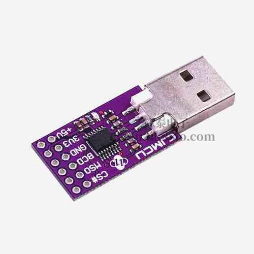 CJMCU-220 FT220X USB 转 SPI 模块 (USB 4BIT SPI/FT1248 IC)