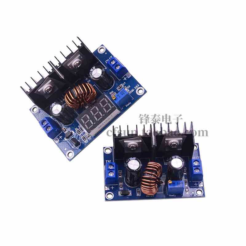 XL4016E1降压模块 带数显8A带稳压降压模块DC-DC大功率直流调压板