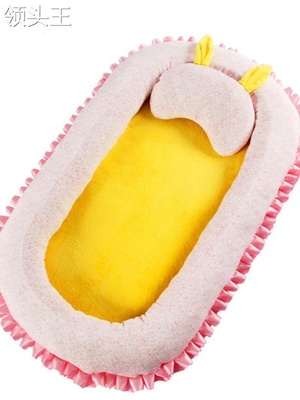 促婴儿床中床可水洗 立体防护可折叠宝宝睡床初生儿睡觉防压床新