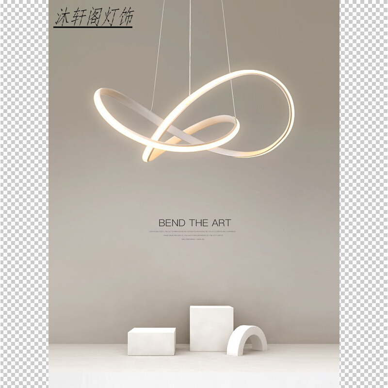 餐厅吊灯现代简约创意个性艺术led餐厅灯客厅灯主卧室灯北欧灯具