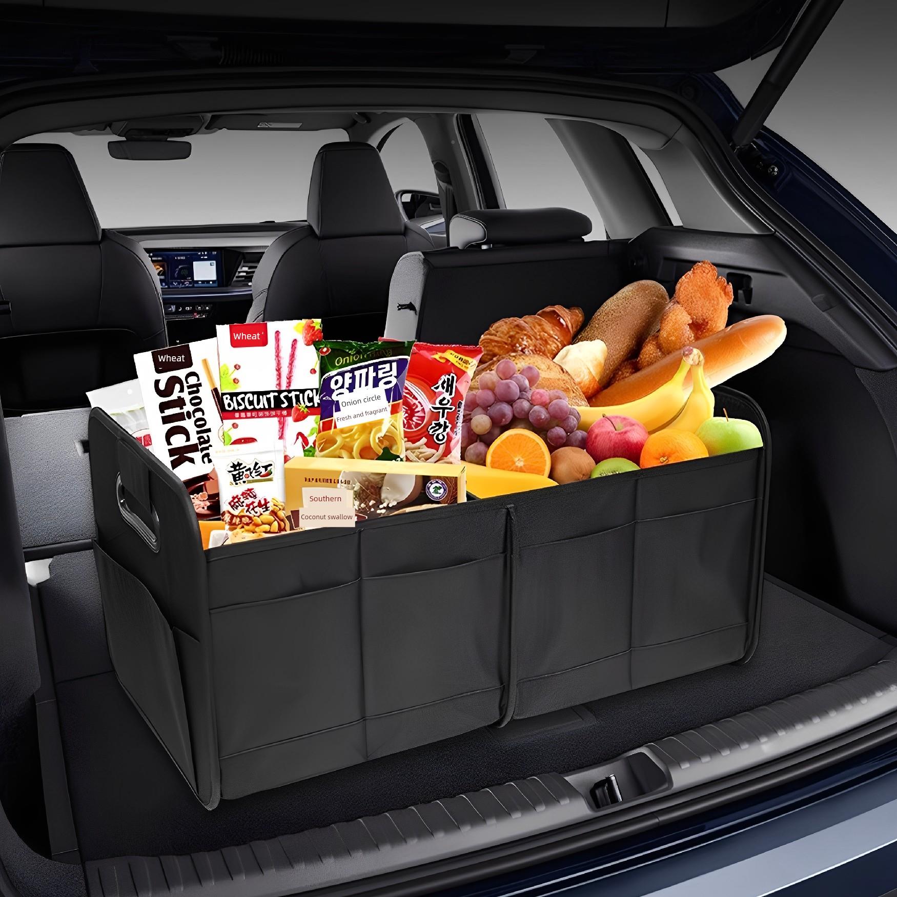 汽车收11943纳箱汽车后箱收纳置折箱汽车内收纳箱可备叠收纳箱汽