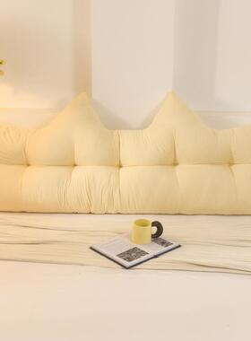 可爱风头大靠软背免拆腰洗床上卧QUD室榻榻米玩手床机护靠垫包