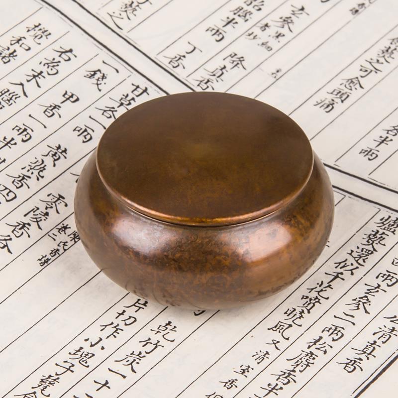 苏工黄香铜香香炉事瓶三件套粉罐WWZ沉香檀香打香灰篆香铲香勺灰