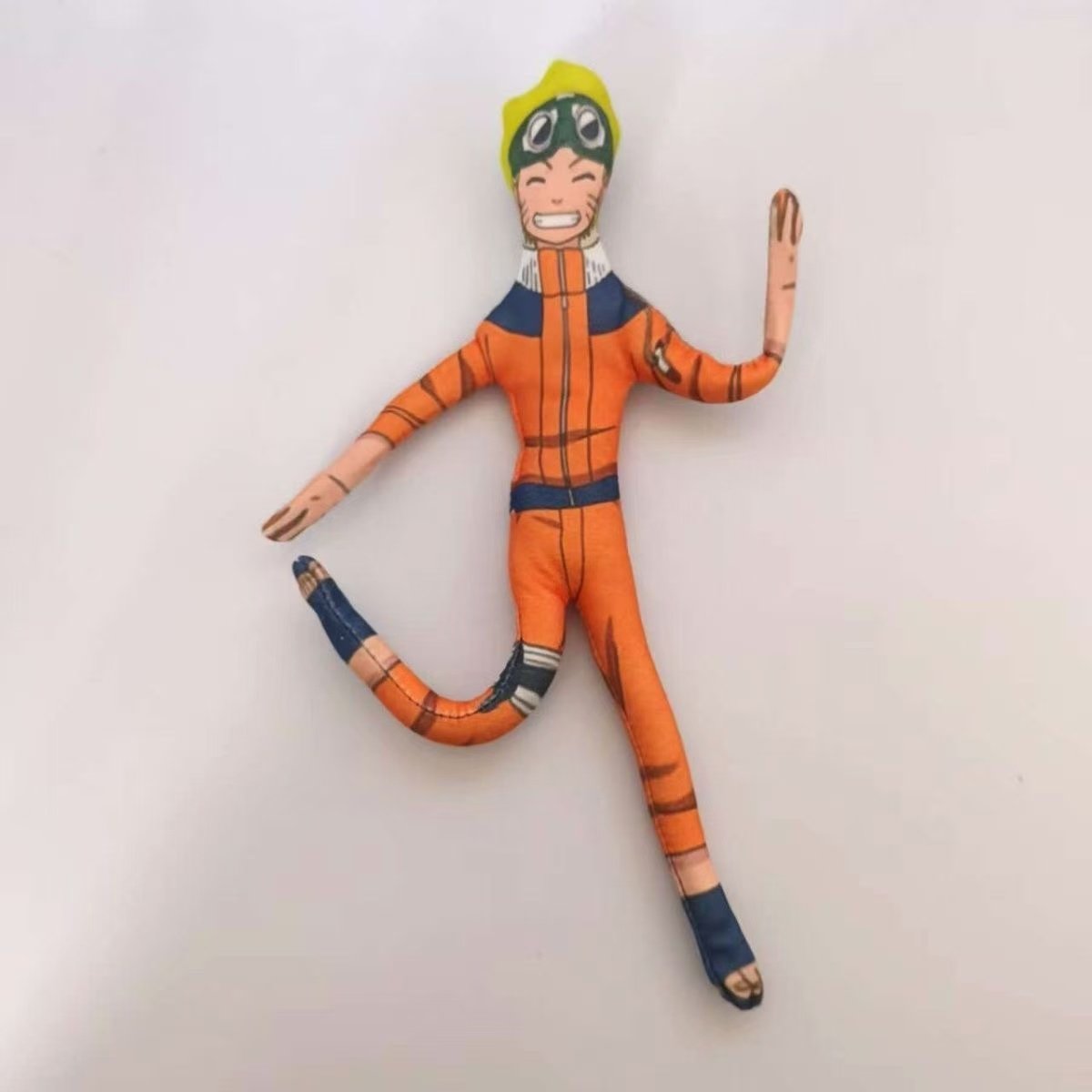 火影忍者鸣人佐助公仔抽象玩偶二次元周边摆件四肢分离可动带骨架