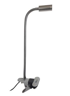 诺思简约万向夹子式台灯led床头展柜鱼缸照射灯金属软管USB小台灯