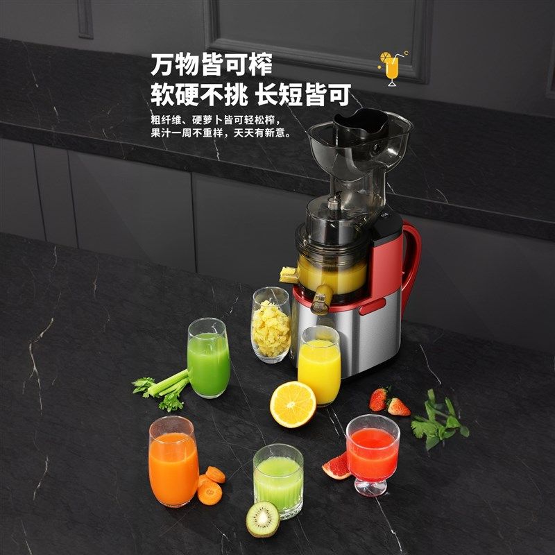 榨汁机破壁料理机炸汁家用辅食奶昔杯水果智能电动榨汁炸果原汁机