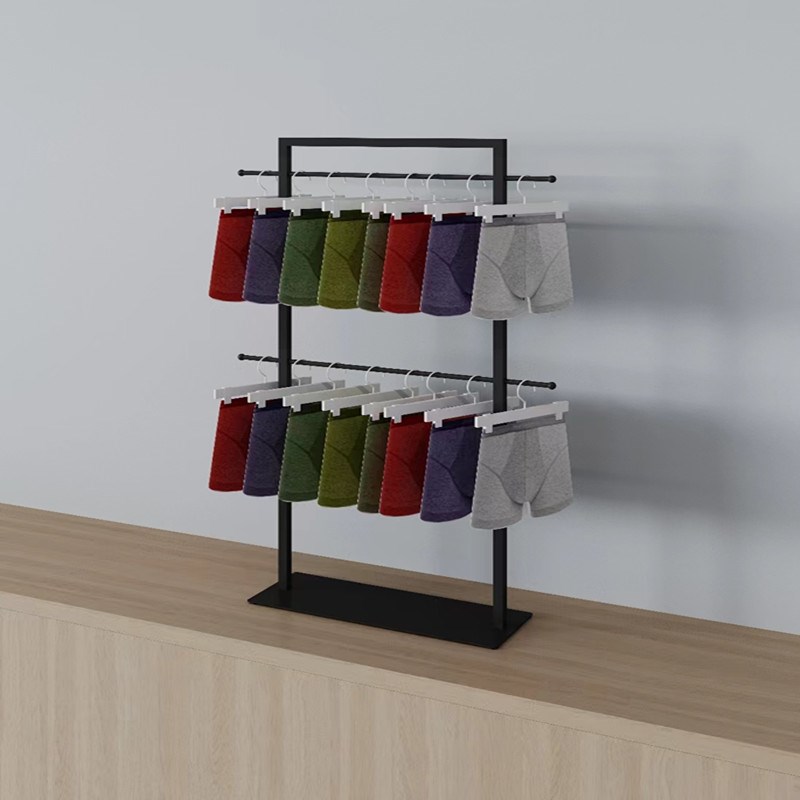 内衣店内裤桌面展示架橱窗内衣展示架子落地流水台货架内衣小架子