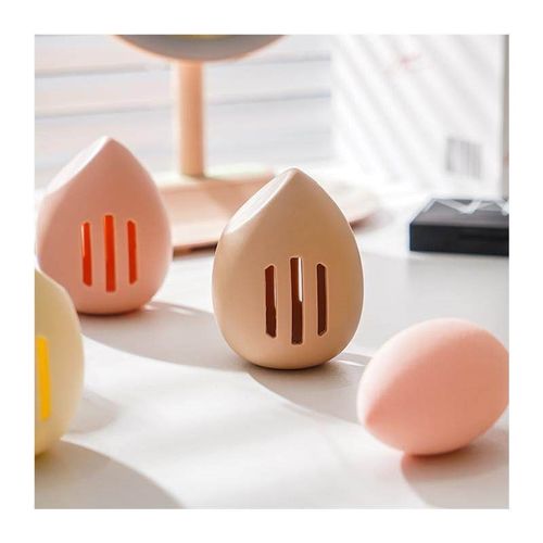 硅胶粉扑收纳盒便携旅行美妆蛋收纳包化妆蛋收纳套透气防尘袋创意