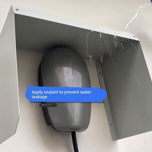 汽车充电桩主机防雨罩遮挡板挂墙遮阳电动车室外防水保护箱无背板