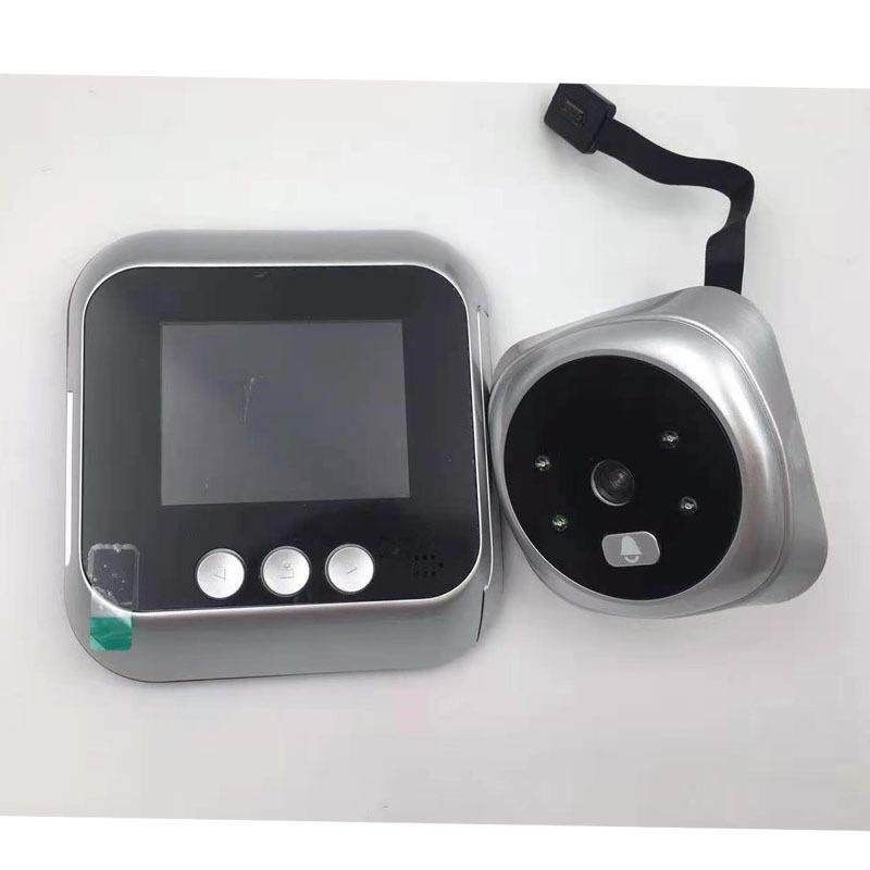 南北2.4寸智能猫眼720P高清夜视无线电子猫眼门镜摄像头可视门铃